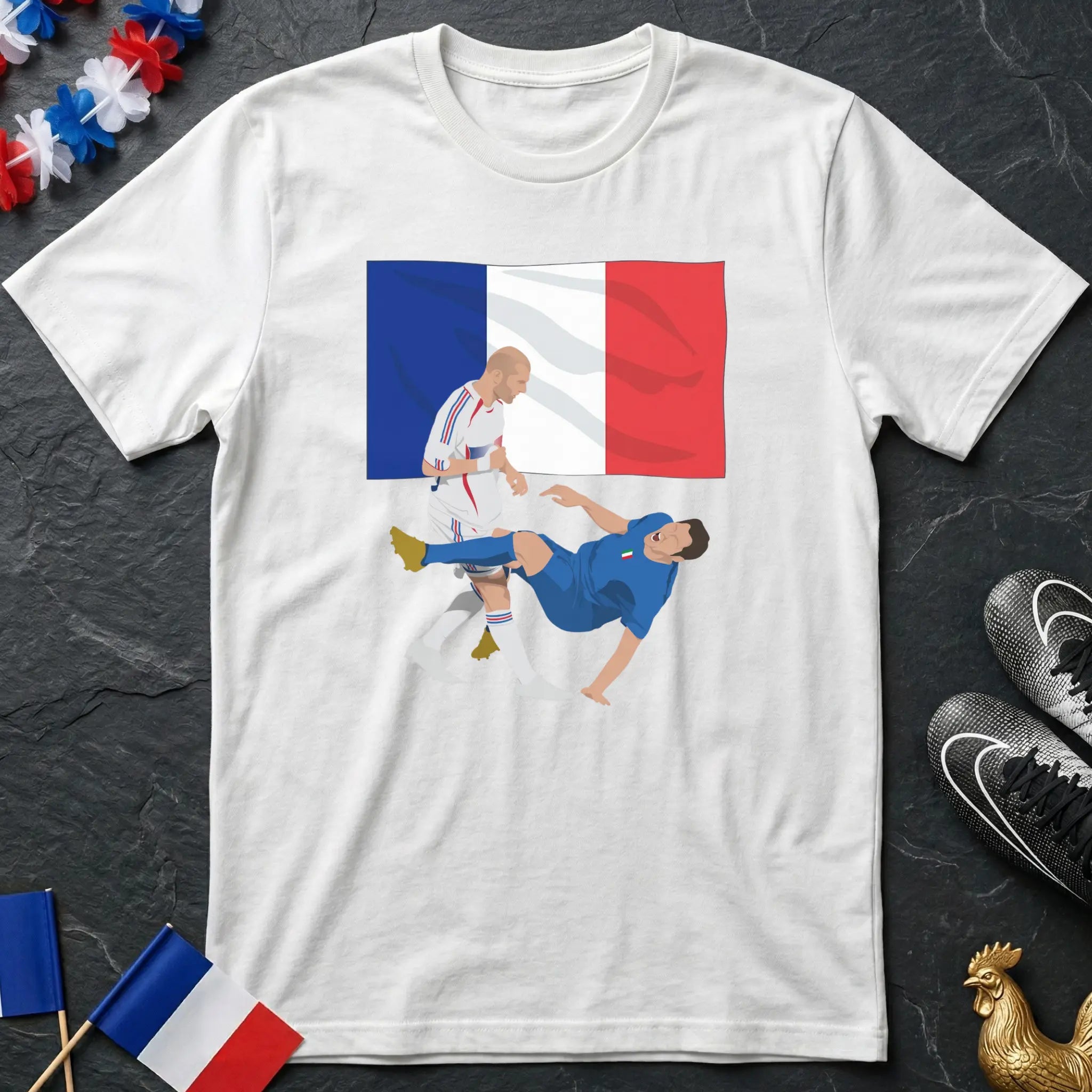 Zinédine Zidane France T-Shirt Coupe du Monde