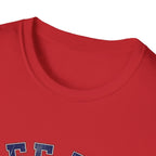 Three Lions Retro Arched Varsity England Football WC T-Shirt