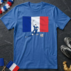 Kylian Mbappé Drapeau Français T-Shirt Coupe du Monde