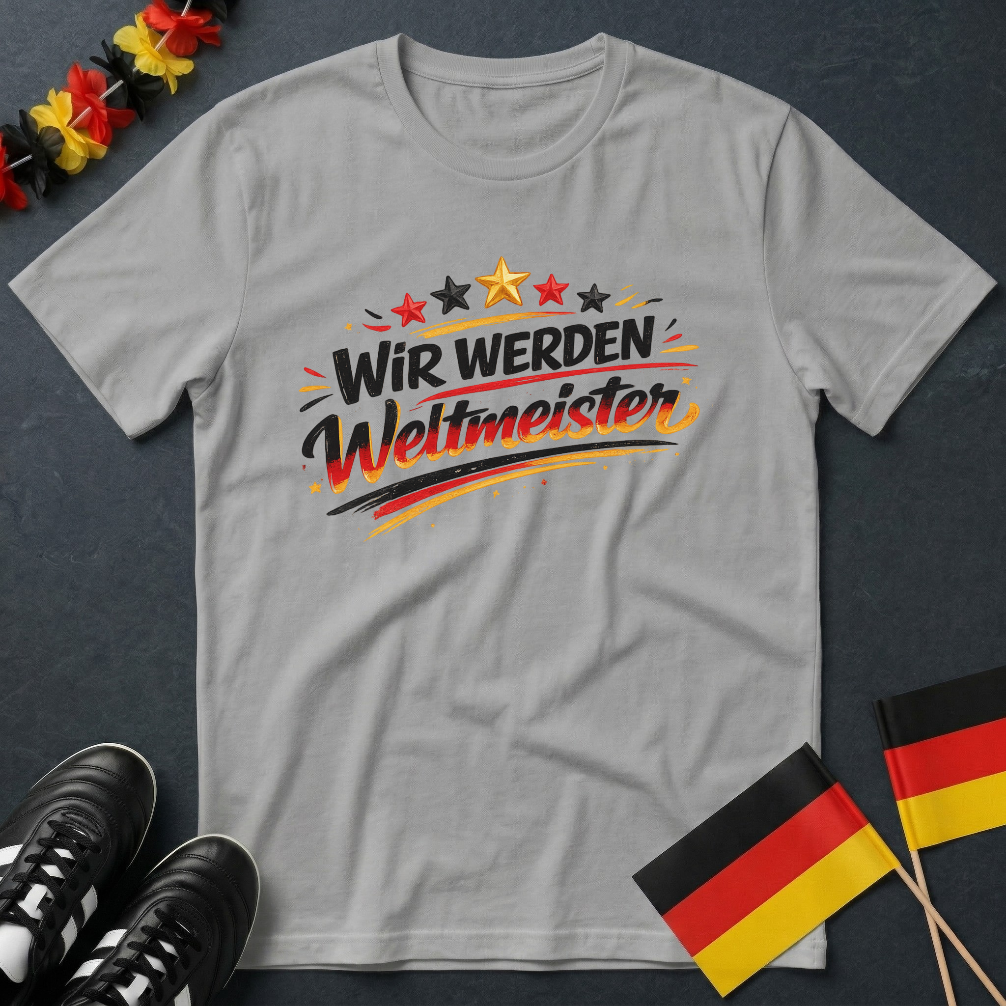 Wir Werden Weltmeister Deutschland WM T-Shirt