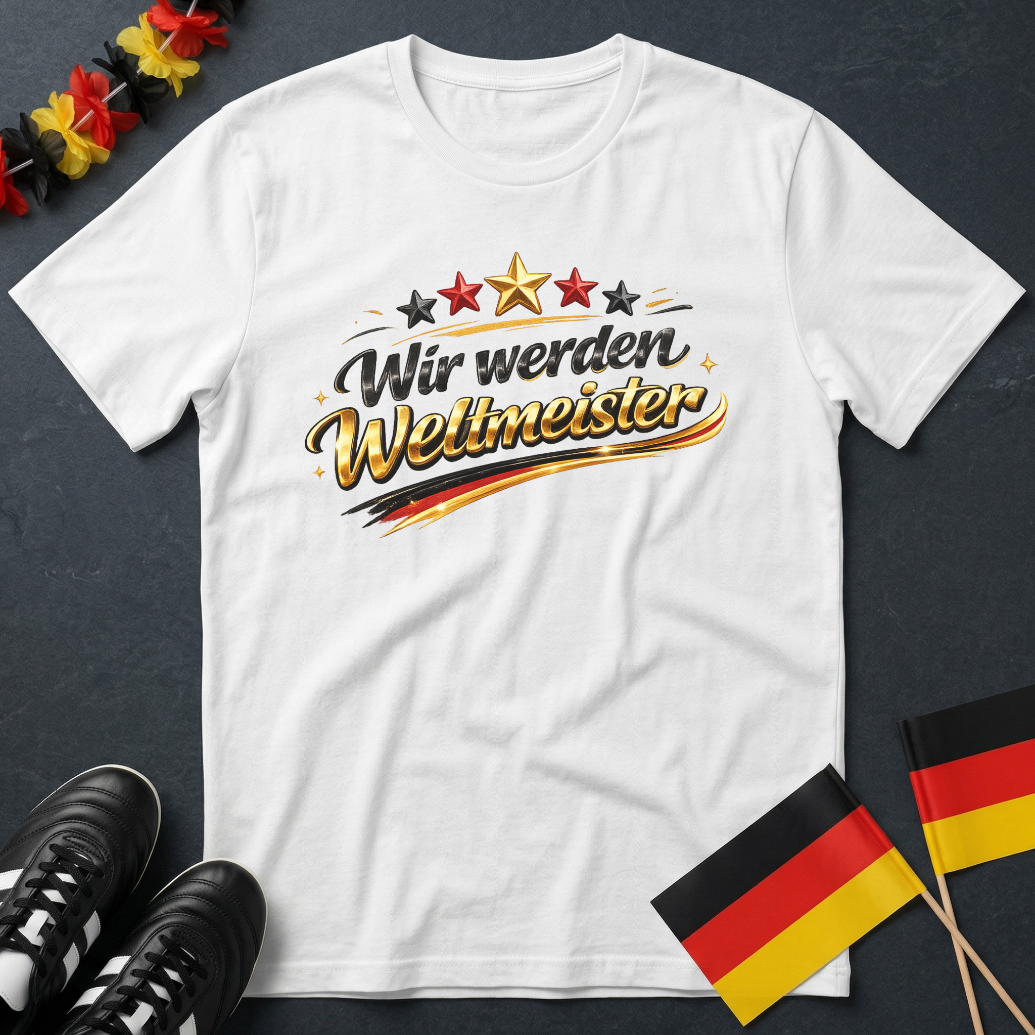 Wir Werden Weltmeister v2 Deutschland WM T-Shirt