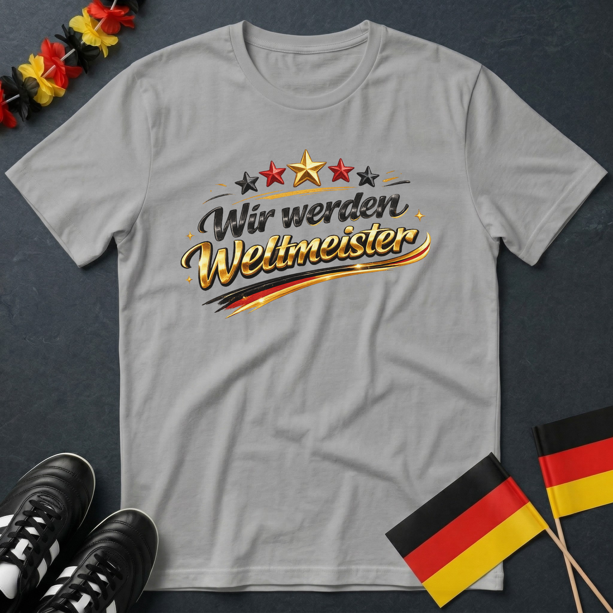 Wir Werden Weltmeister v2 Deutschland WM T-Shirt