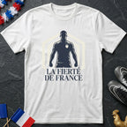 La Fierté de France Joueur Silhouette T-Shirt Coupe du Monde