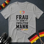 Frau Vom Zwölften Mann WM T-Shirt