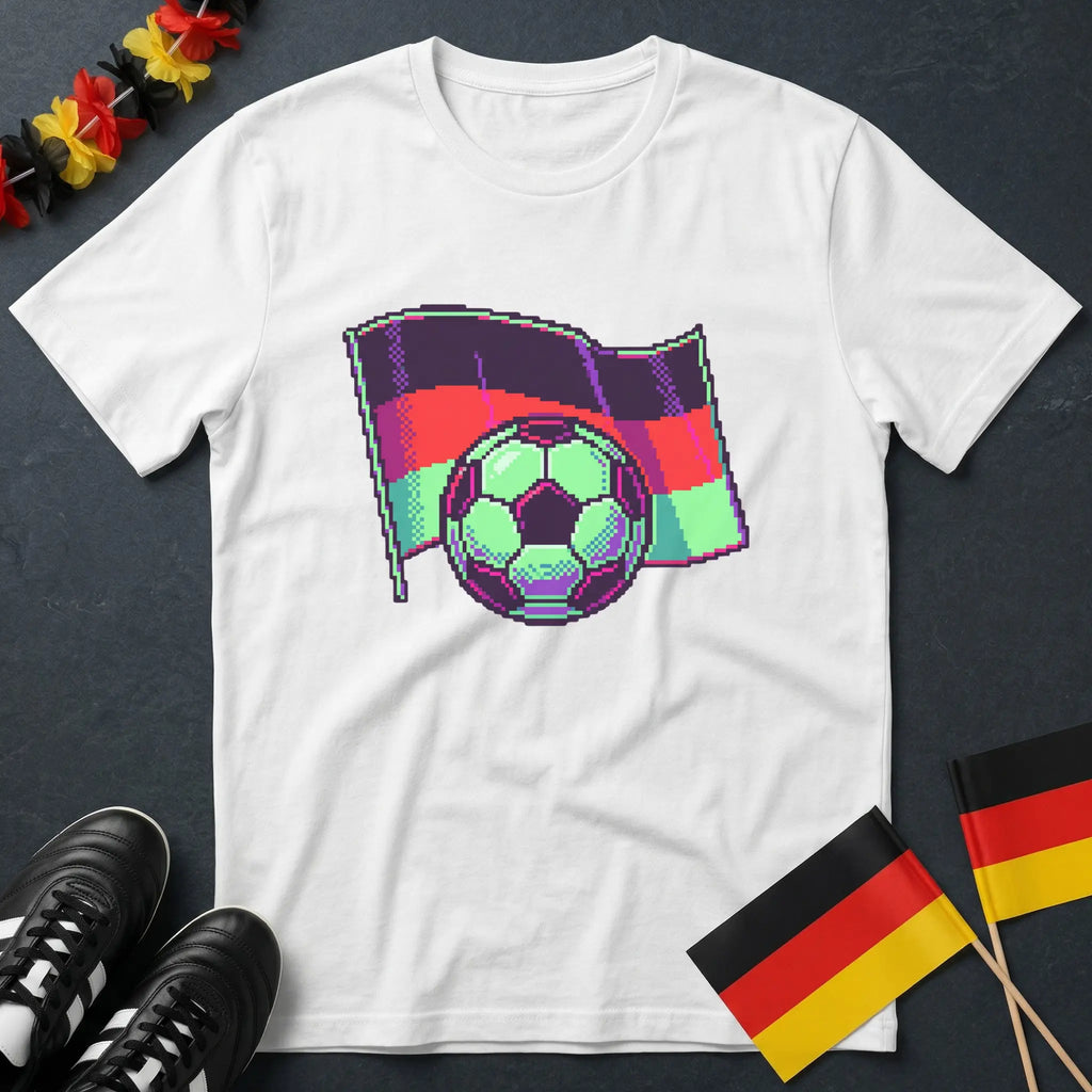 Retro Gaming Style Deutschland WM T-Shirt