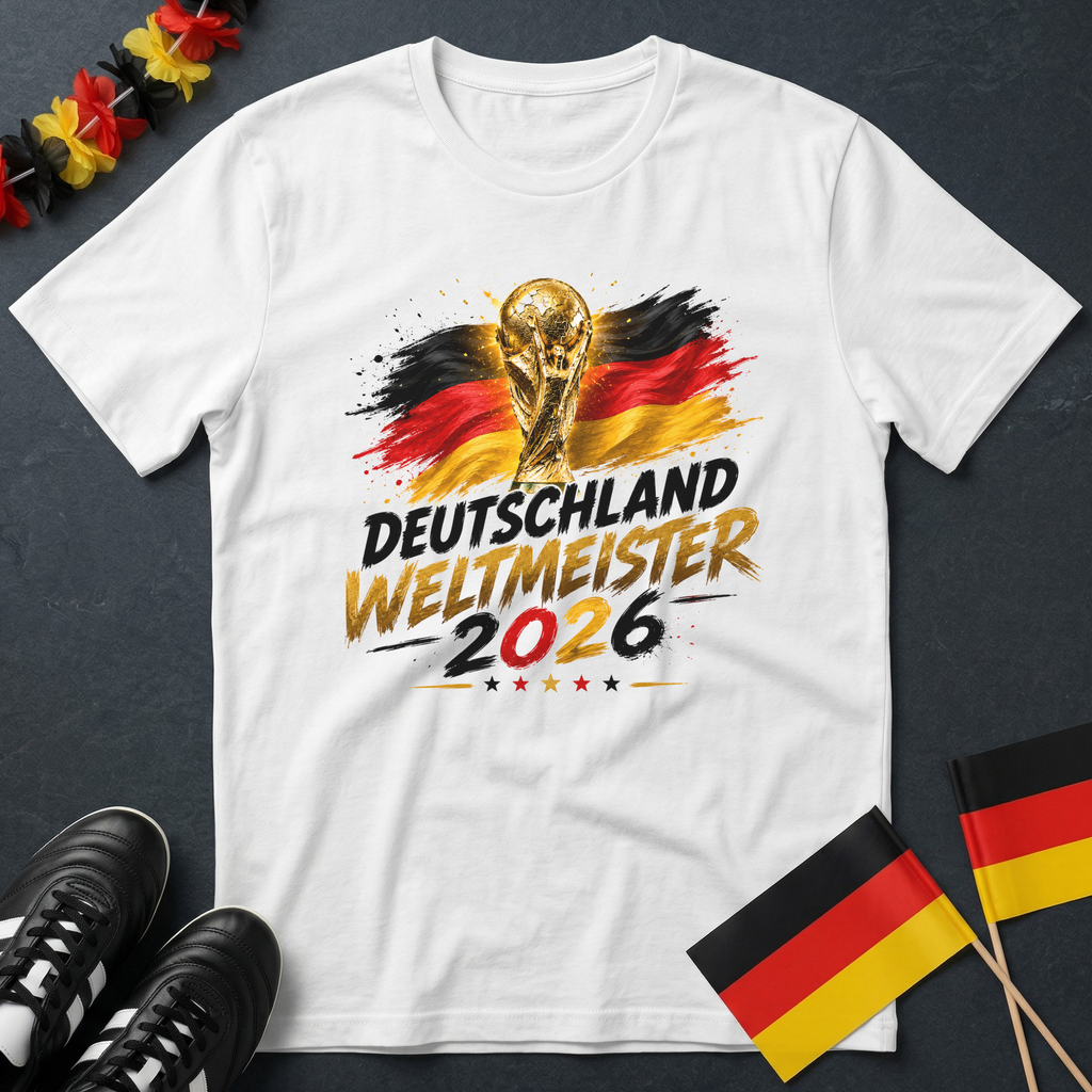 Deutschland Weltmeister 2026 WM T-Shirt