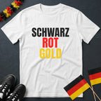 Schwarz Rot Gold WM T-Shirt
