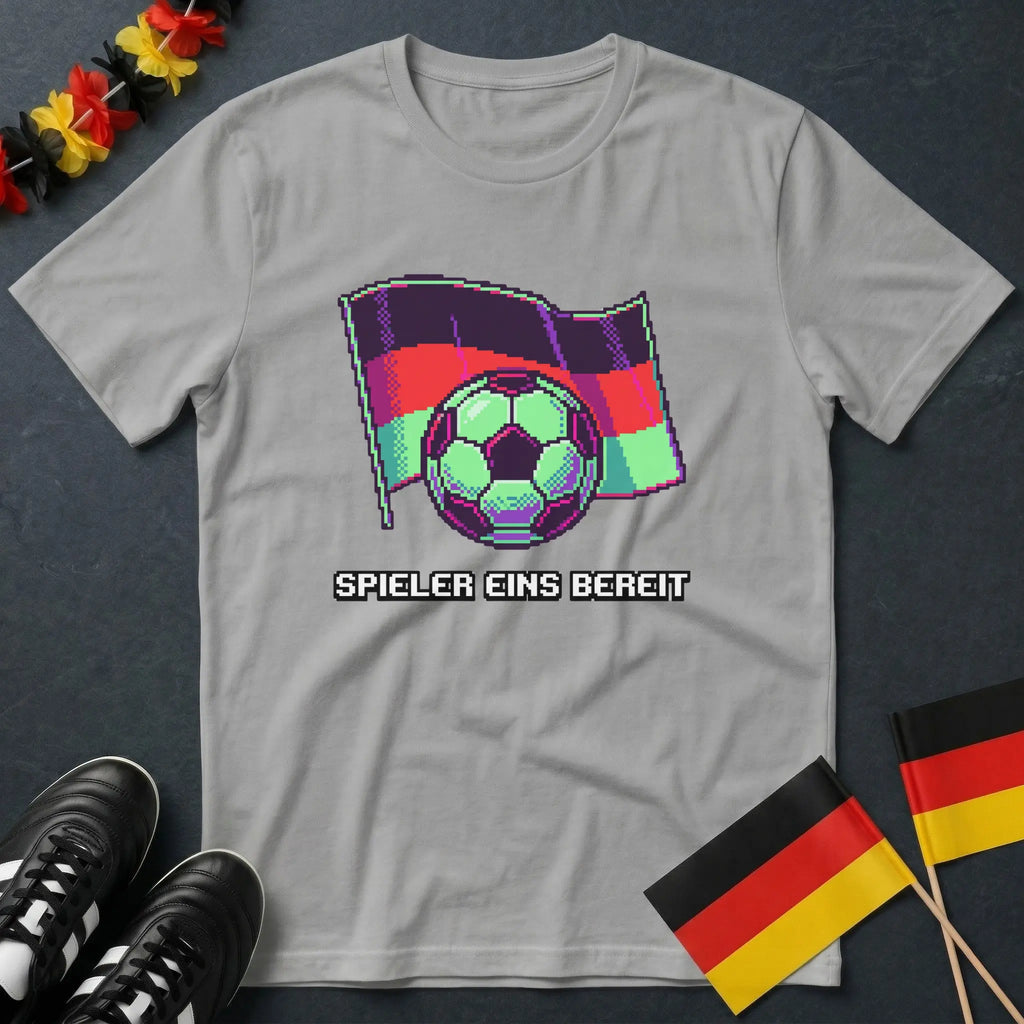 Spieler Eins Bereit Retro Gaming WM T-Shirt