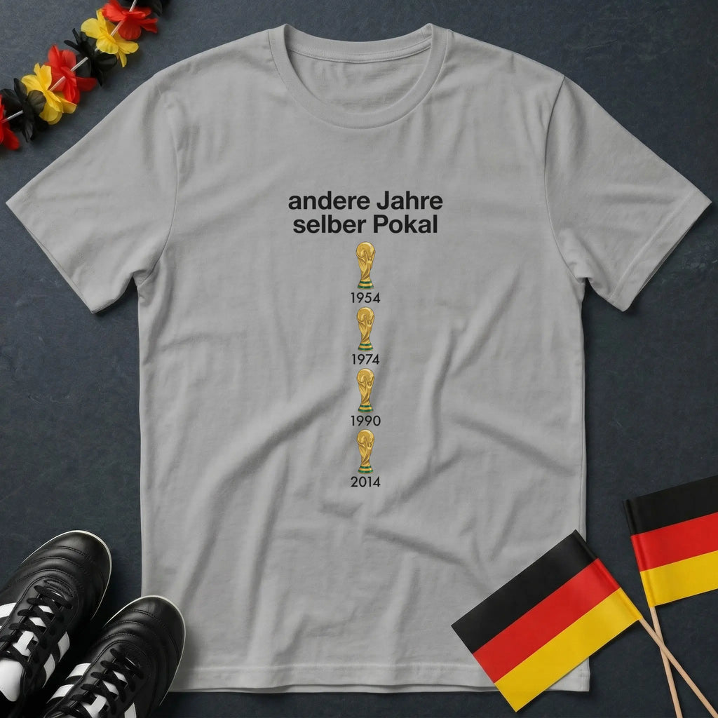 Vertikale Titel Sammlung Deutschland WM T-Shirt