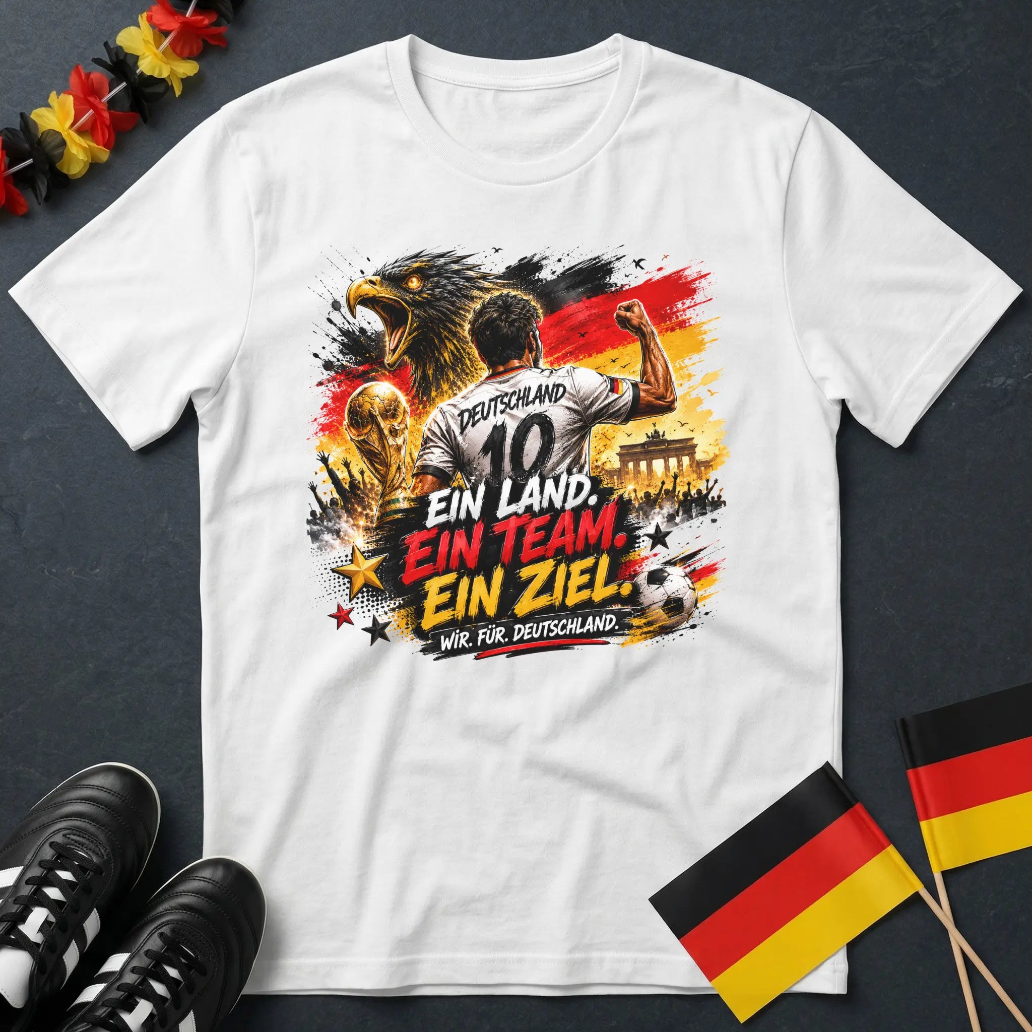 Ein Land Ein Team Ein Ziel WM T-Shirt