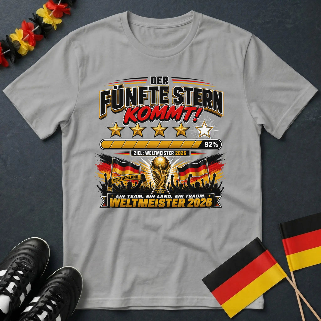 Der Fünfte Stern Kommt WM T-Shirt