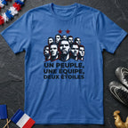Un Peuple Une Équipe Deux Étoiles France T-Shirt Coupe du Monde