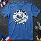 Le Coq Gaulois Chante Pour La Victoire Badge T-Shirt Coupe du Monde