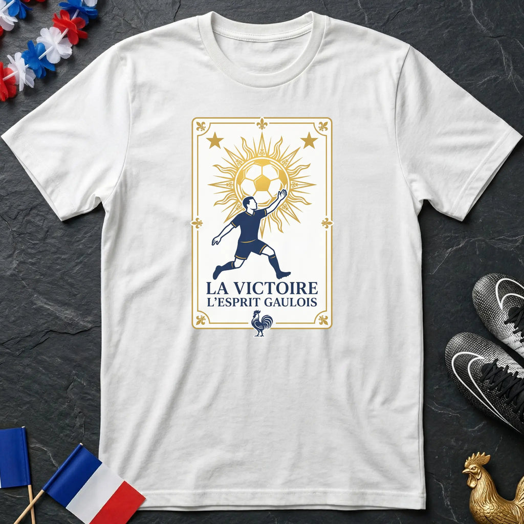 La Victoire L'Esprit Gaulois Joueur T-Shirt Coupe du Monde