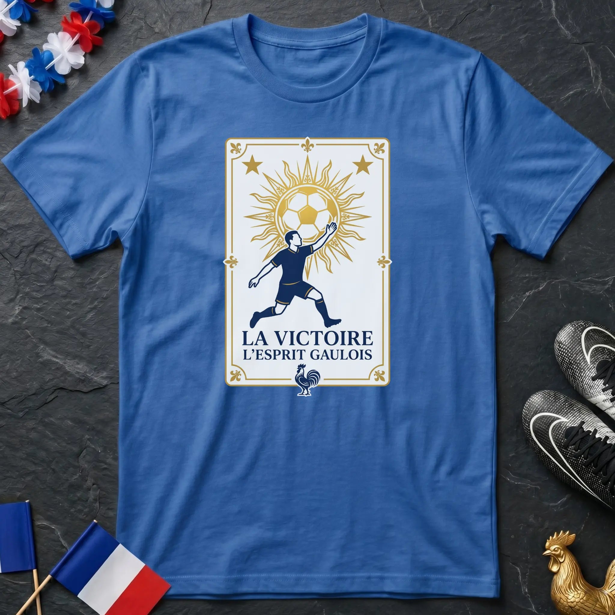 La Victoire L'Esprit Gaulois Joueur T-Shirt Coupe du Monde