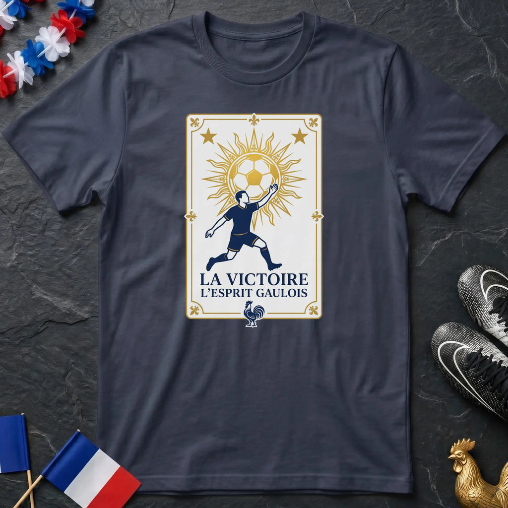 La Victoire L'Esprit Gaulois Joueur T-Shirt Coupe du Monde