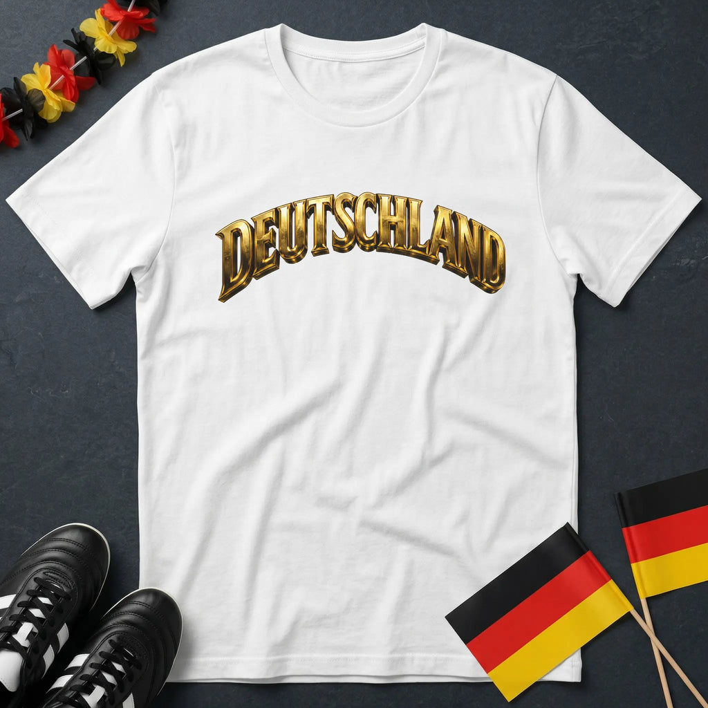 Deutschland Metallic WM T-Shirt