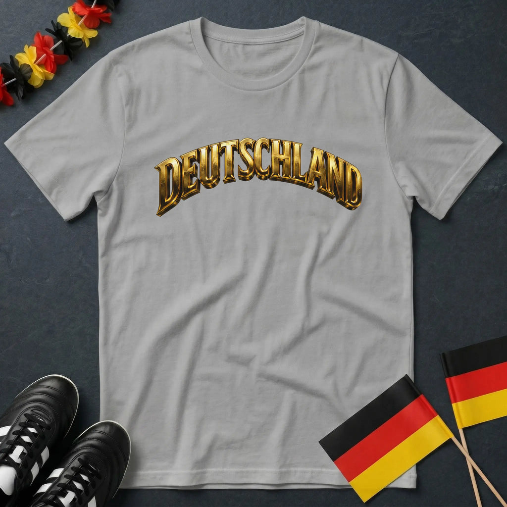 Deutschland Metallic WM T-Shirt
