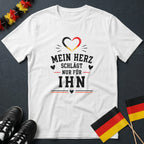 Mein Herz Schlägt Nur Für Ihn WM T-Shirt