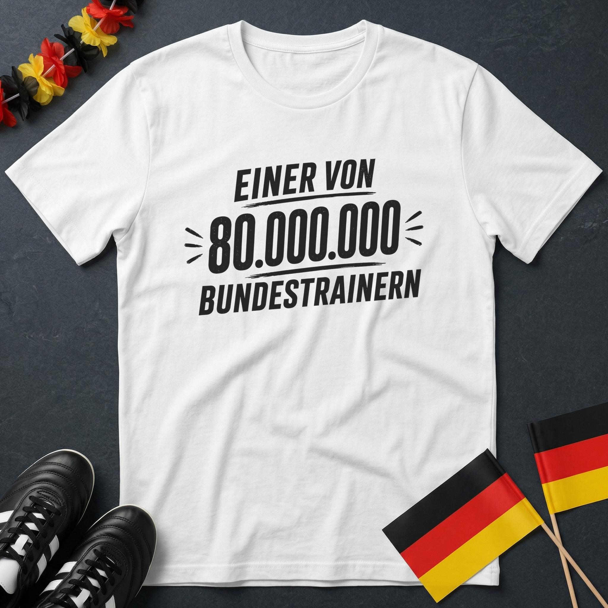 Einer von 80 Millionen Bundestrainern WM T-Shirt