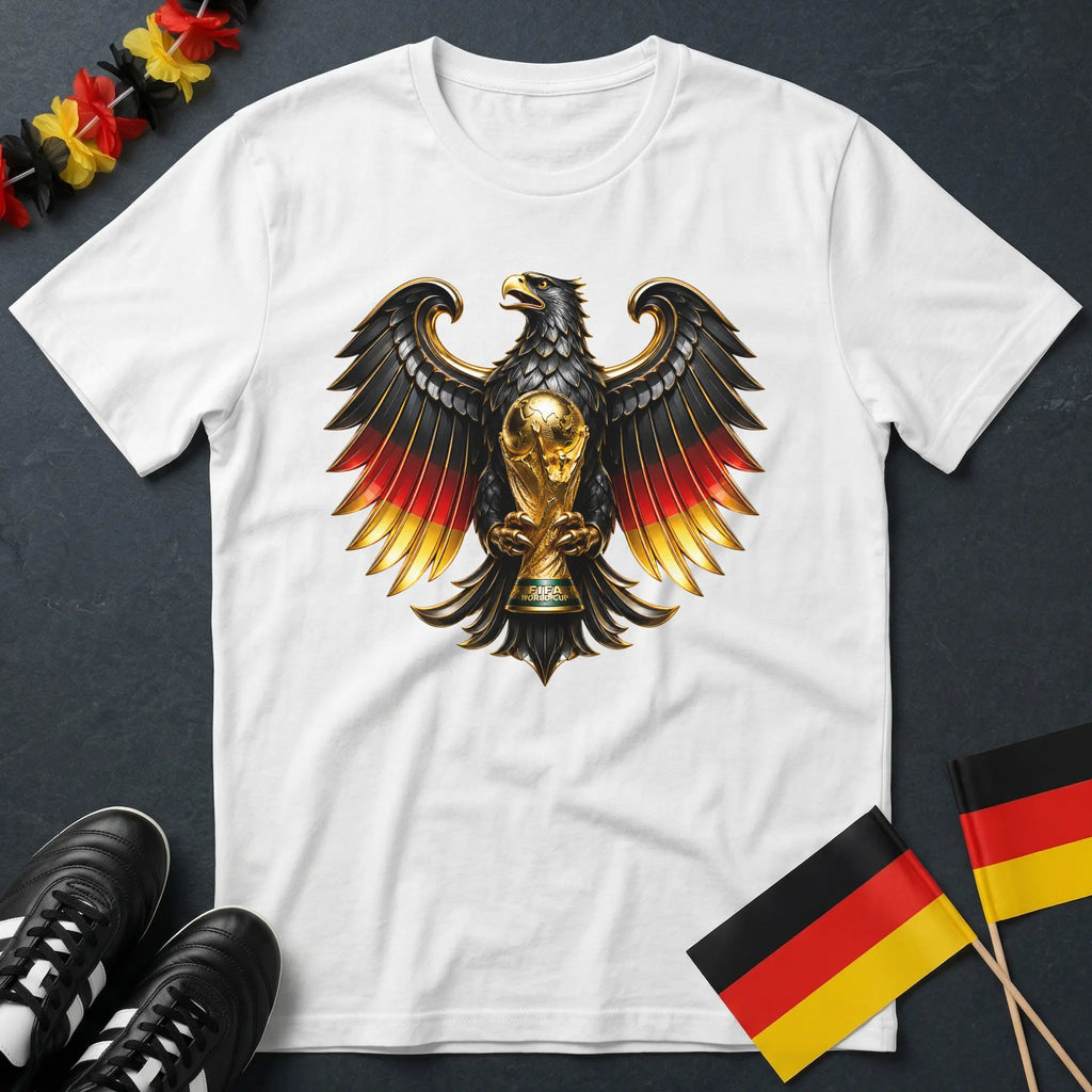 Deutschland Bundesadler Metallic WM T-Shirt