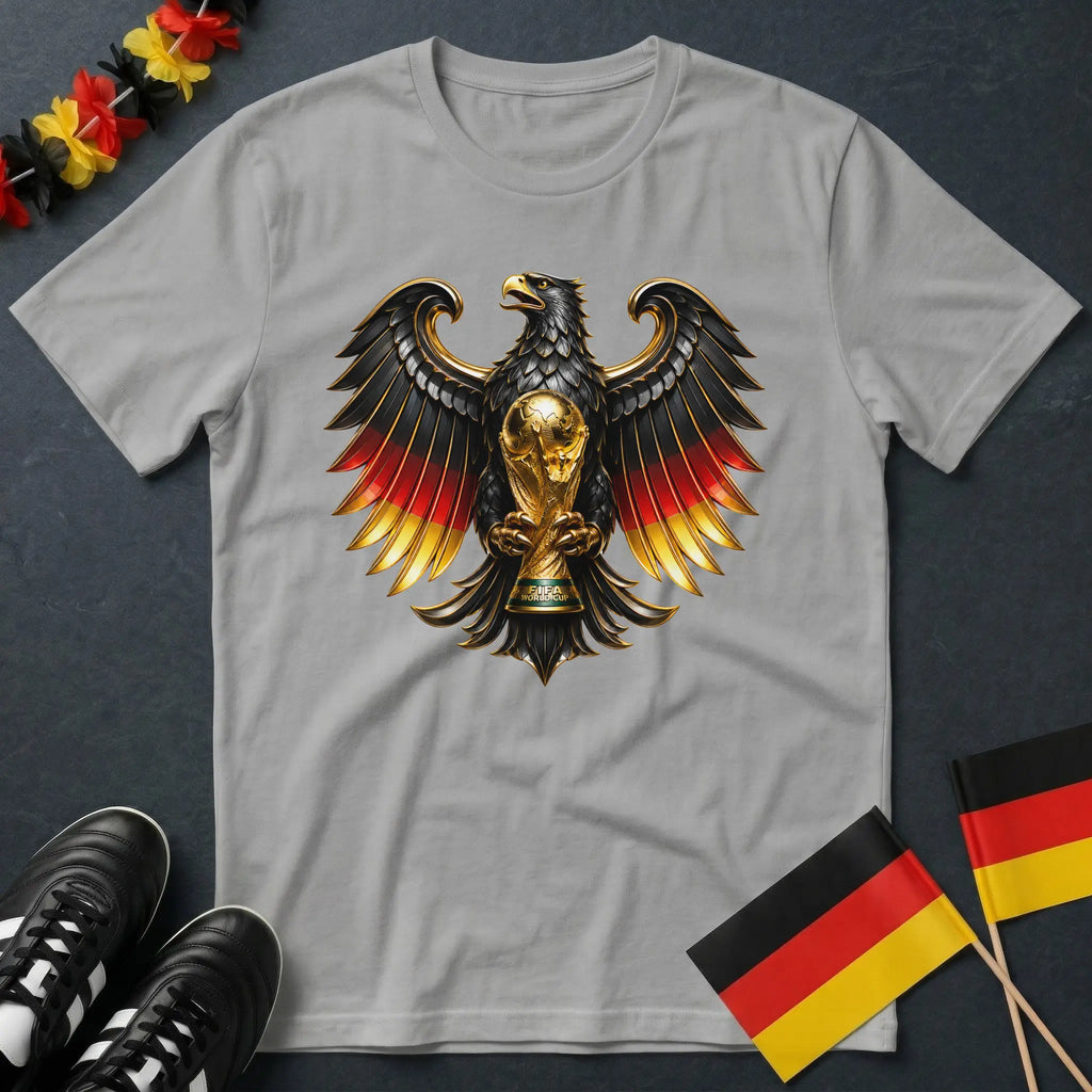 Deutschland Bundesadler Metallic WM T-Shirt