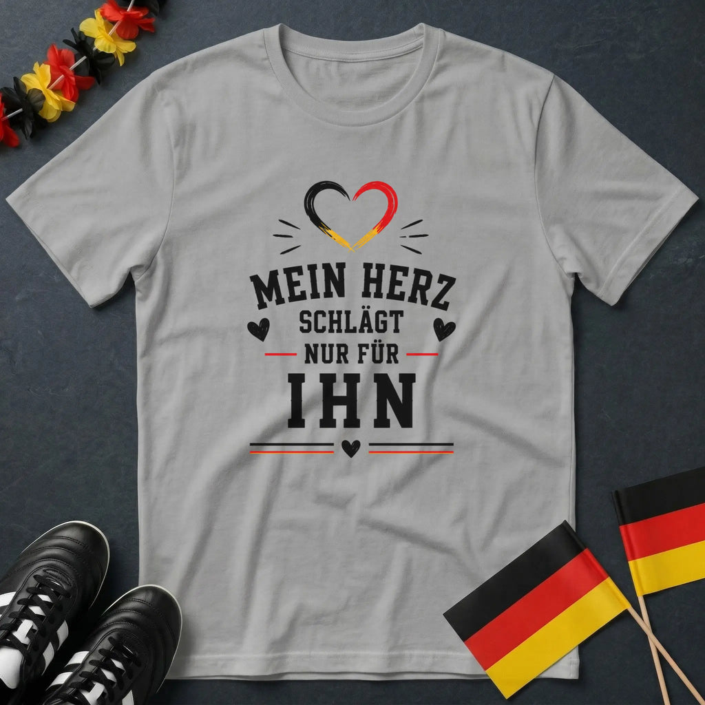 Mein Herz Schlägt Nur Für Ihn WM T-Shirt