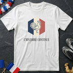 L'Histoire Continue Coq Gaulois  T-Shirt Coupe du Monde