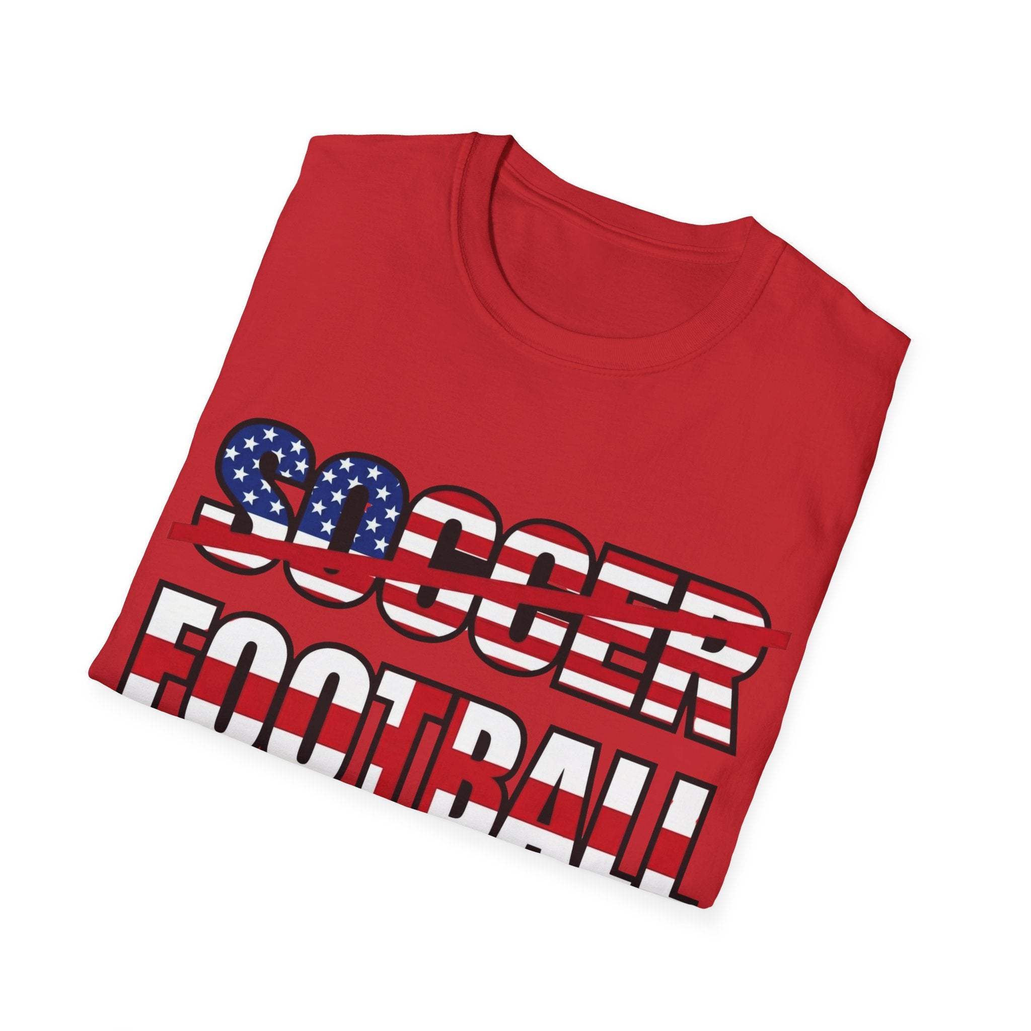 Soccer Crossed Out Football WC T-Shirt