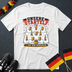 Unsere Bier Startelf WM T-Shirt