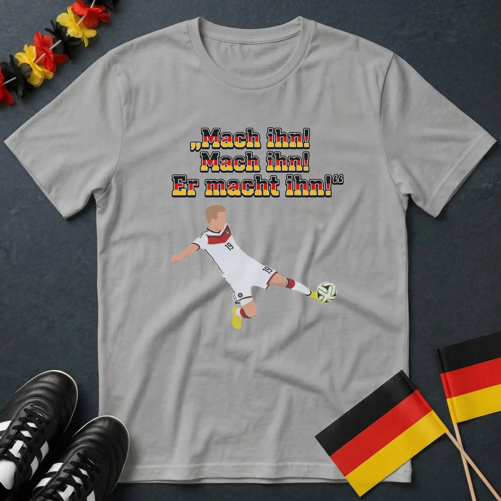 Mario Götze Deutschland Finaltor Kommentator WM T-Shirt