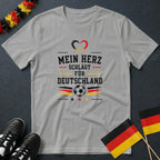 Mein Herz Schlägt Für Deutschland WM T-Shirt