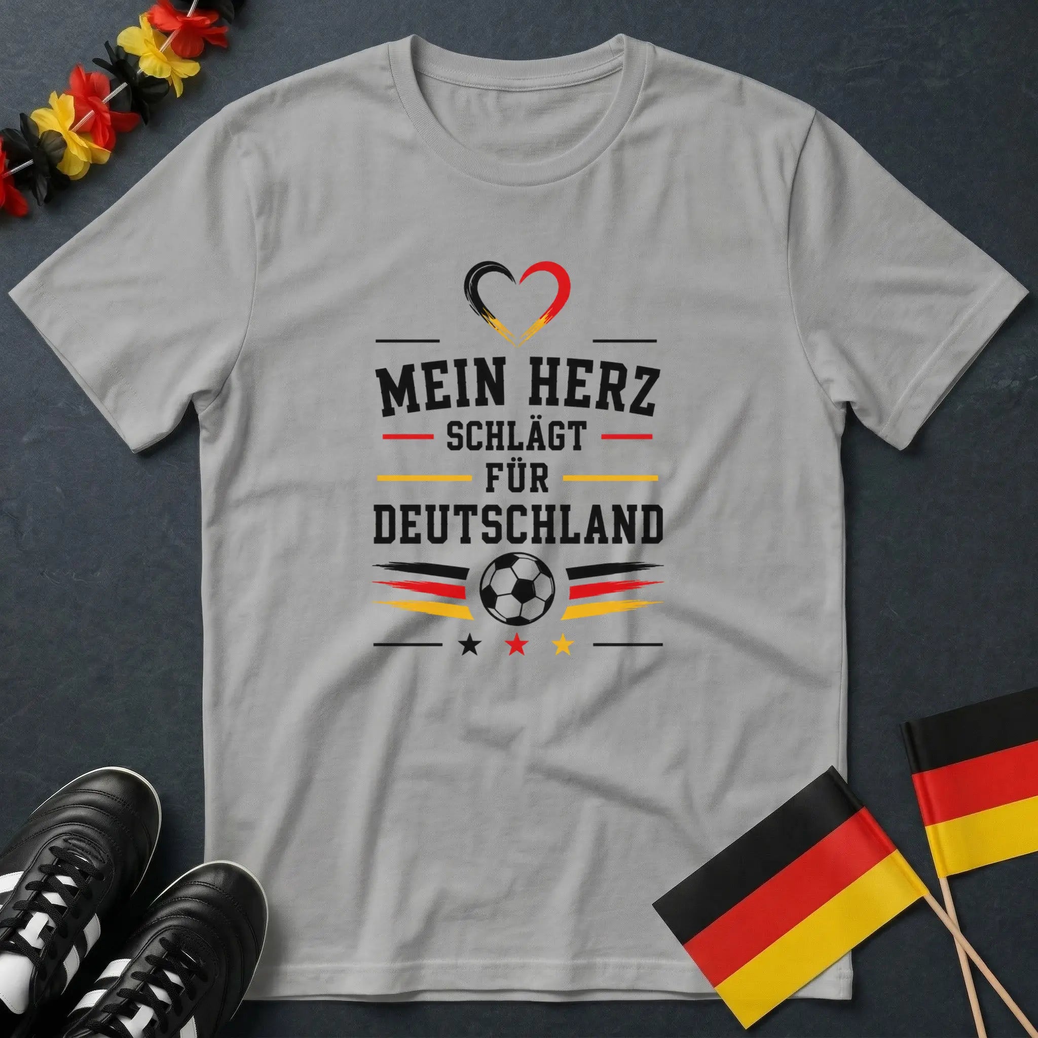 Mein Herz Schlägt Für Deutschland WM T-Shirt