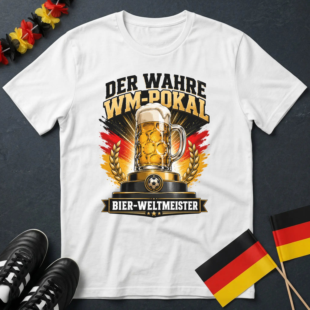 Bier Weltmeister WM T-Shirt