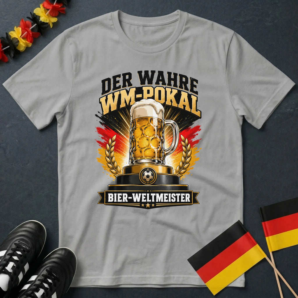 Bier Weltmeister WM T-Shirt