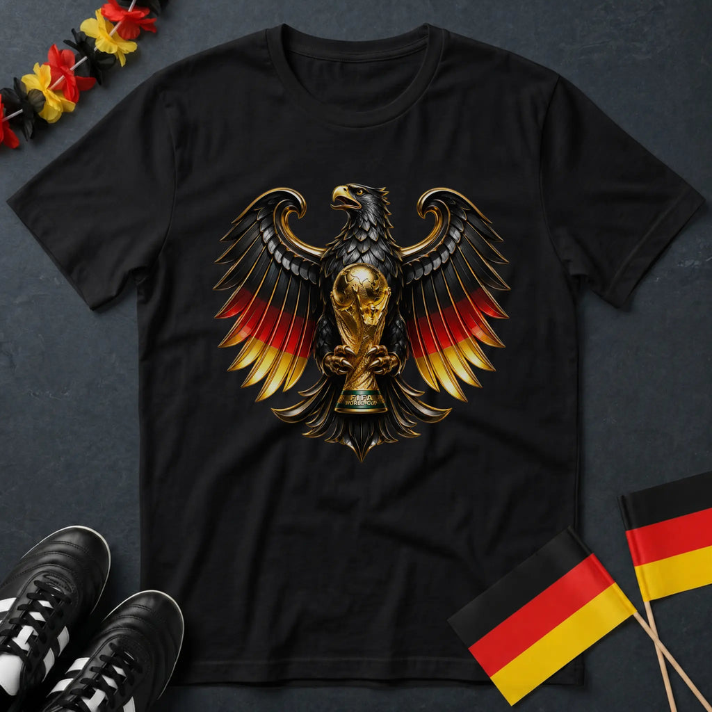 Deutschland Bundesadler Metallic WM T-Shirt