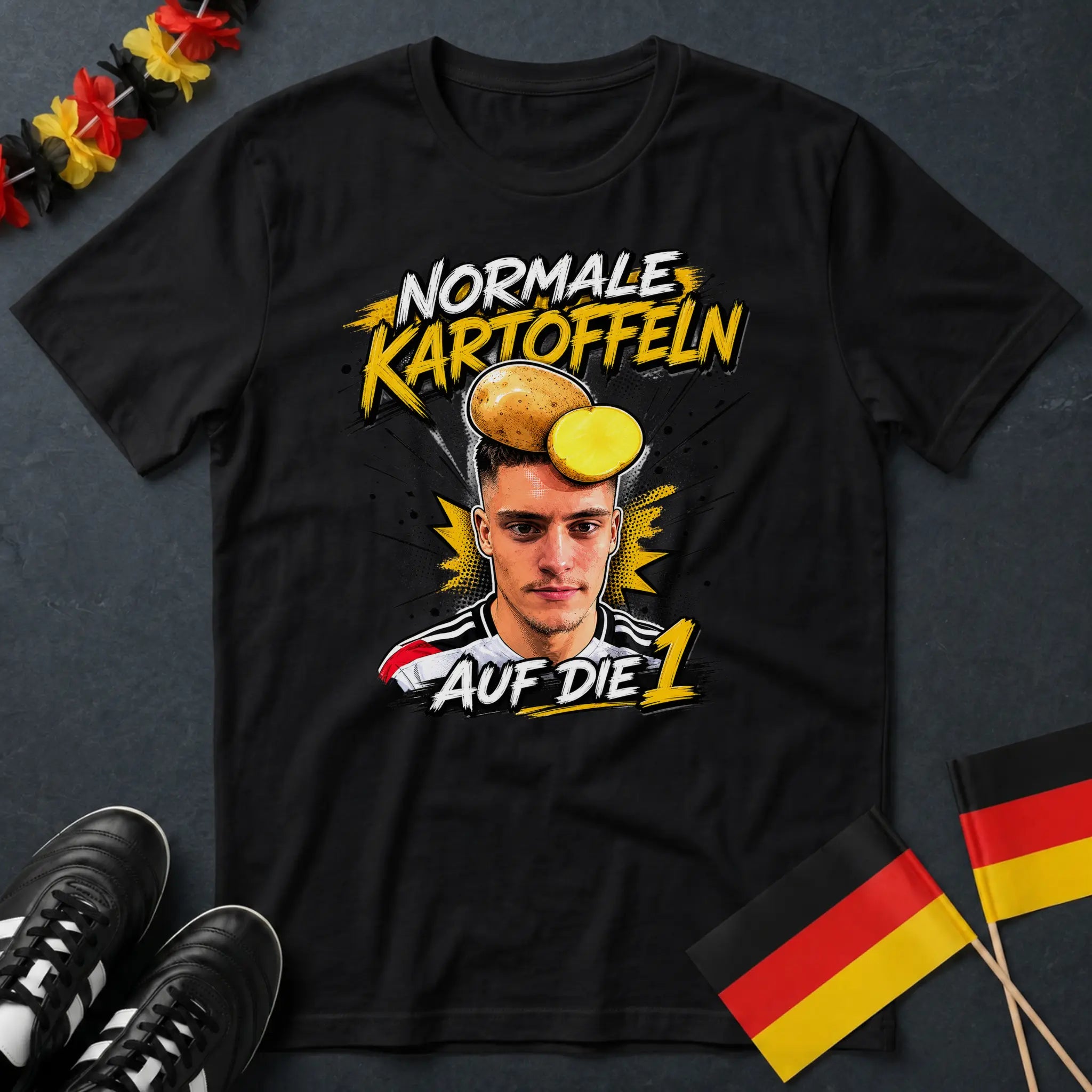Normale Kartoffeln Auf Die 1 WM T-Shirt